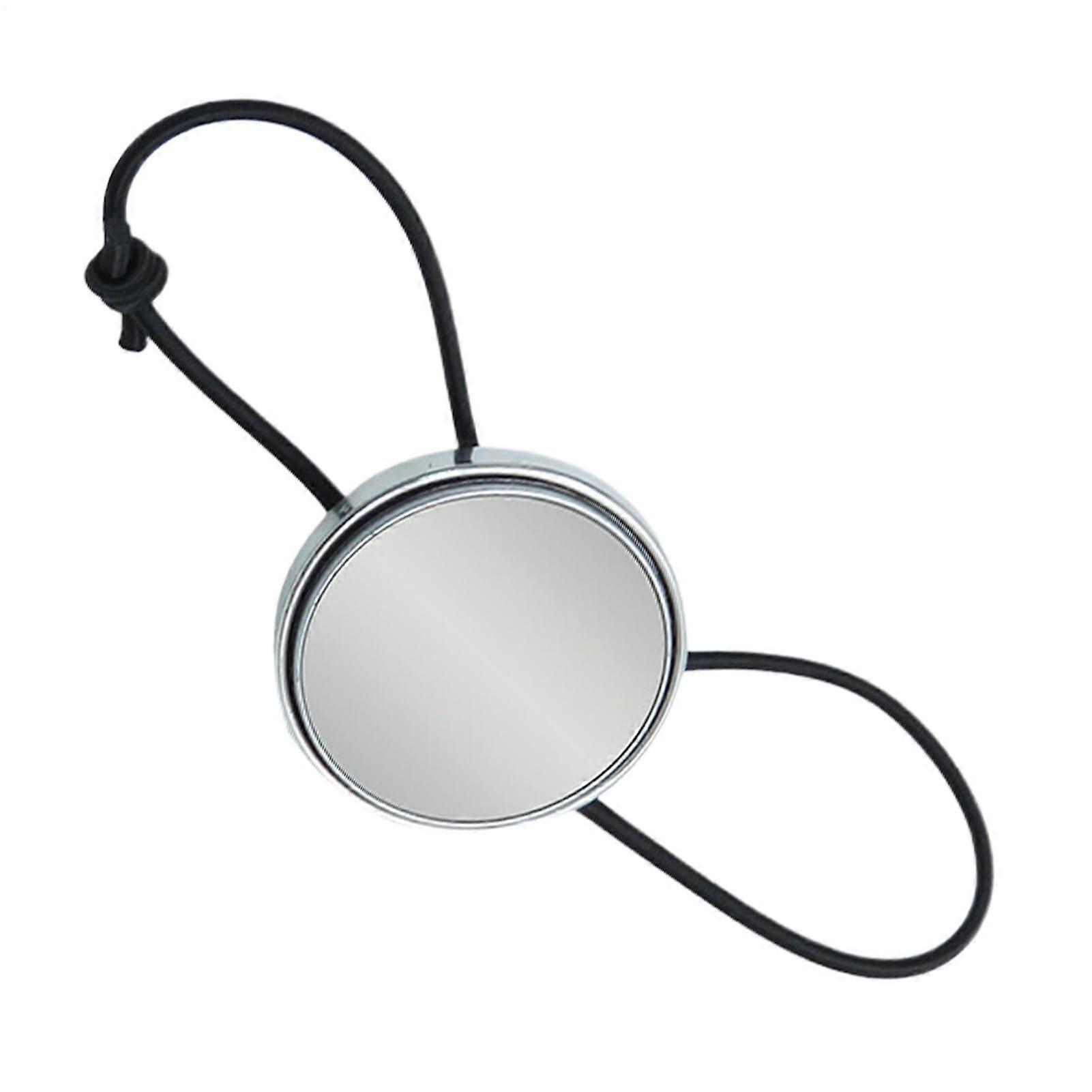 Diving Wrist Mirror Convex Waterproof Rearview Tool Snorkeling Gear For Cave Dive Survival Adjustable Strap Silver