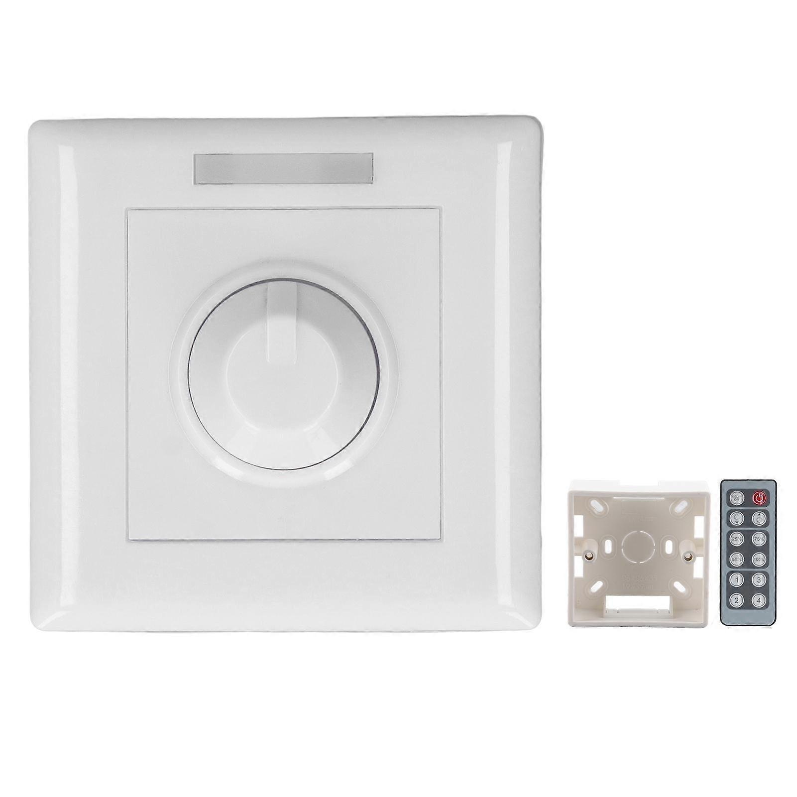 DC12?24V Light Controller Dimmer Knob Remote Stepless Brightness Adjustment Intelligent Dimming