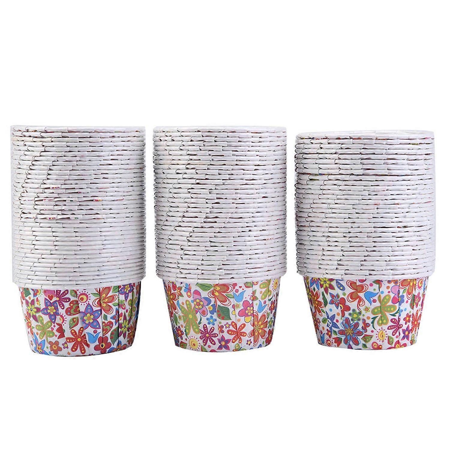 100PCS Mini Cupcake Liners Paper Round Cake Baking Cups Muffin Cases Home Party Wedding#3