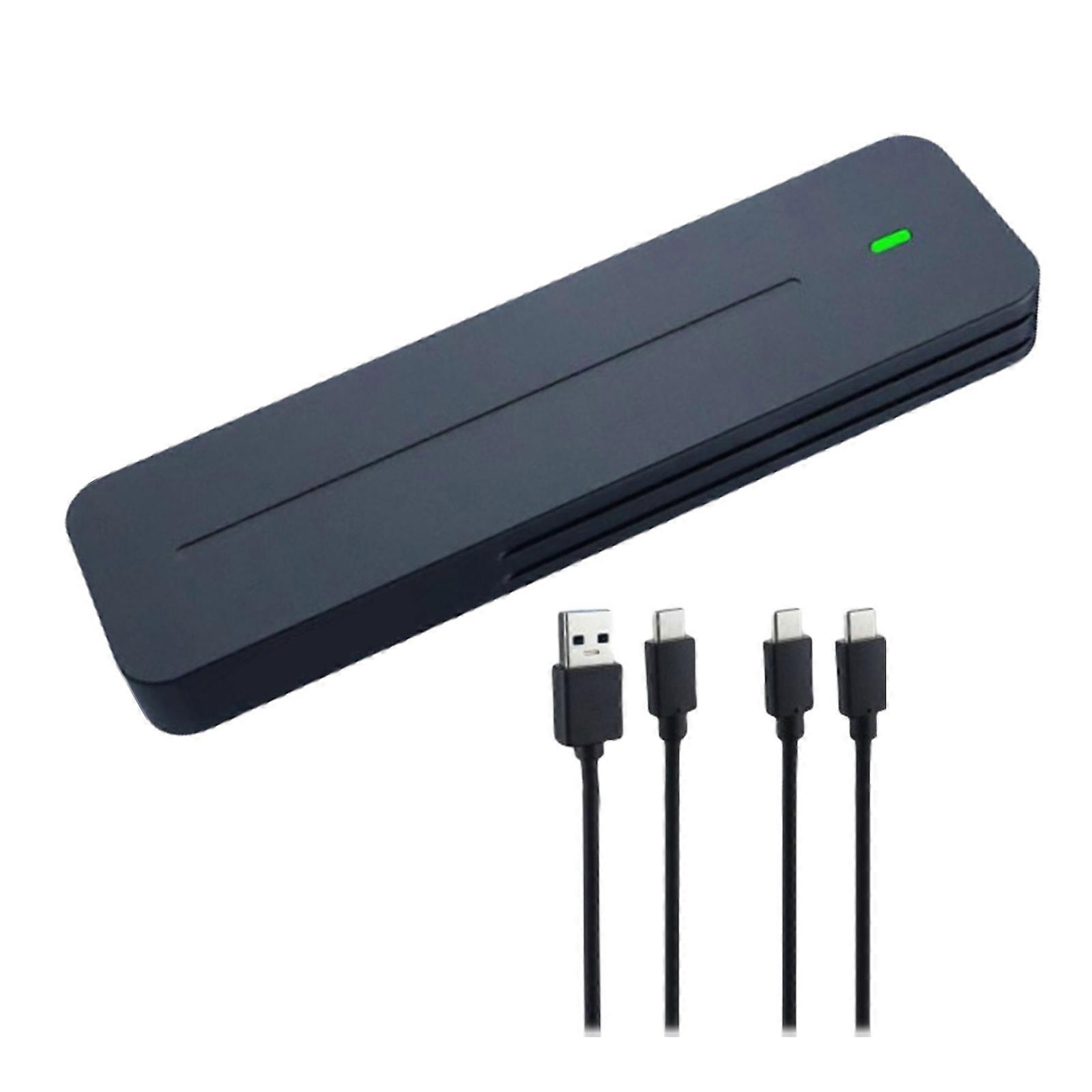 Aluminum Solid Disk Case, 10/20Gbps PCIE M.2 Enclosure Case, NVMe to USB C 3.2 Adapter 2280/2260/2242/2230 Disks Multicolor