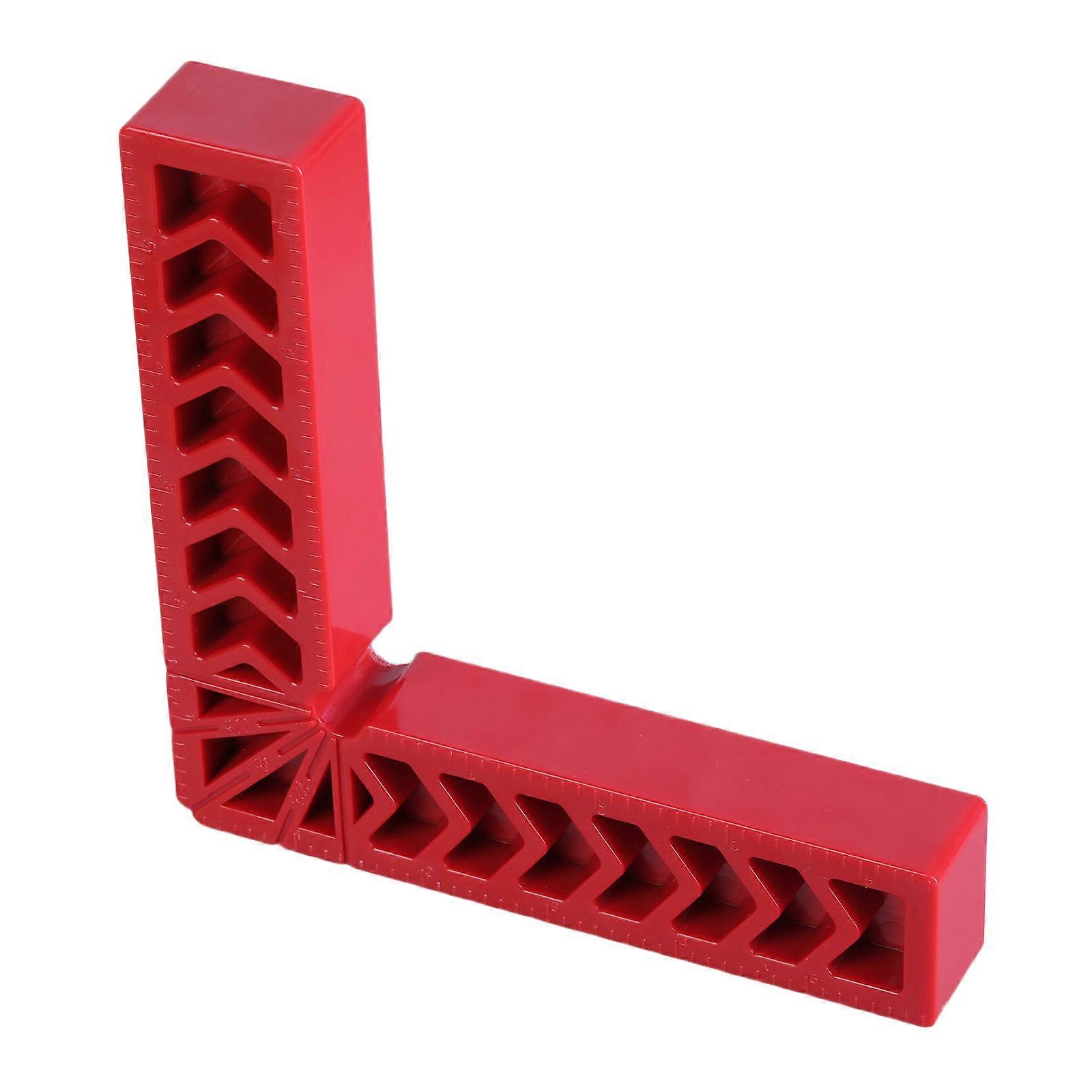 Lightweight 90 Degree Angles Locators with Clear Double  Measurement Scale Precisions for Furniture Making And Construction  6 inches