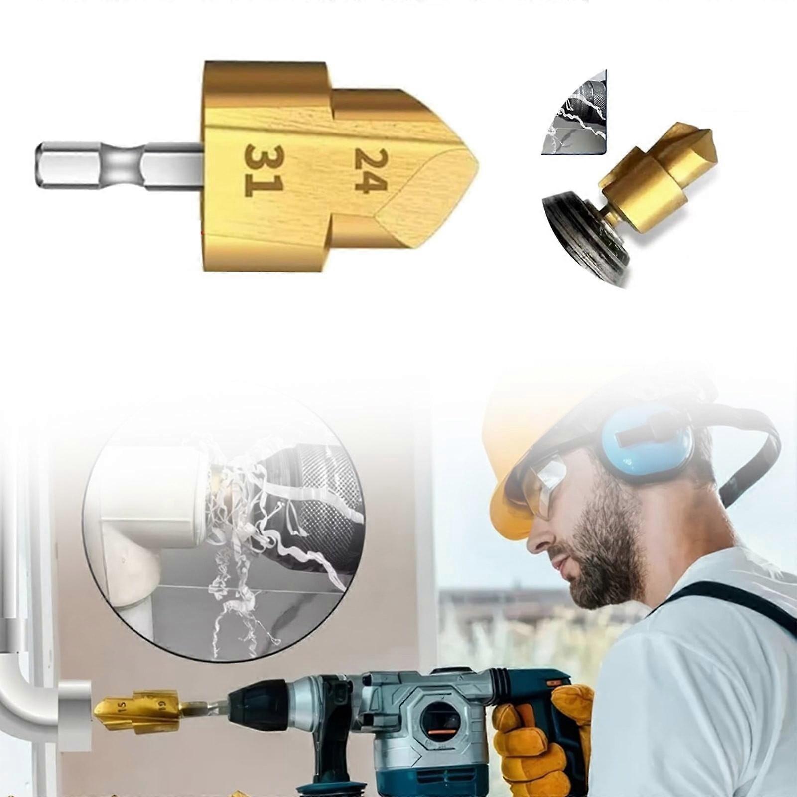 Uclet Drill Bit Heavy Duty Reaming Drill Bit 2024 New Type Drill Bit PVC Pipe Hexagonal Shank For Electric Tools