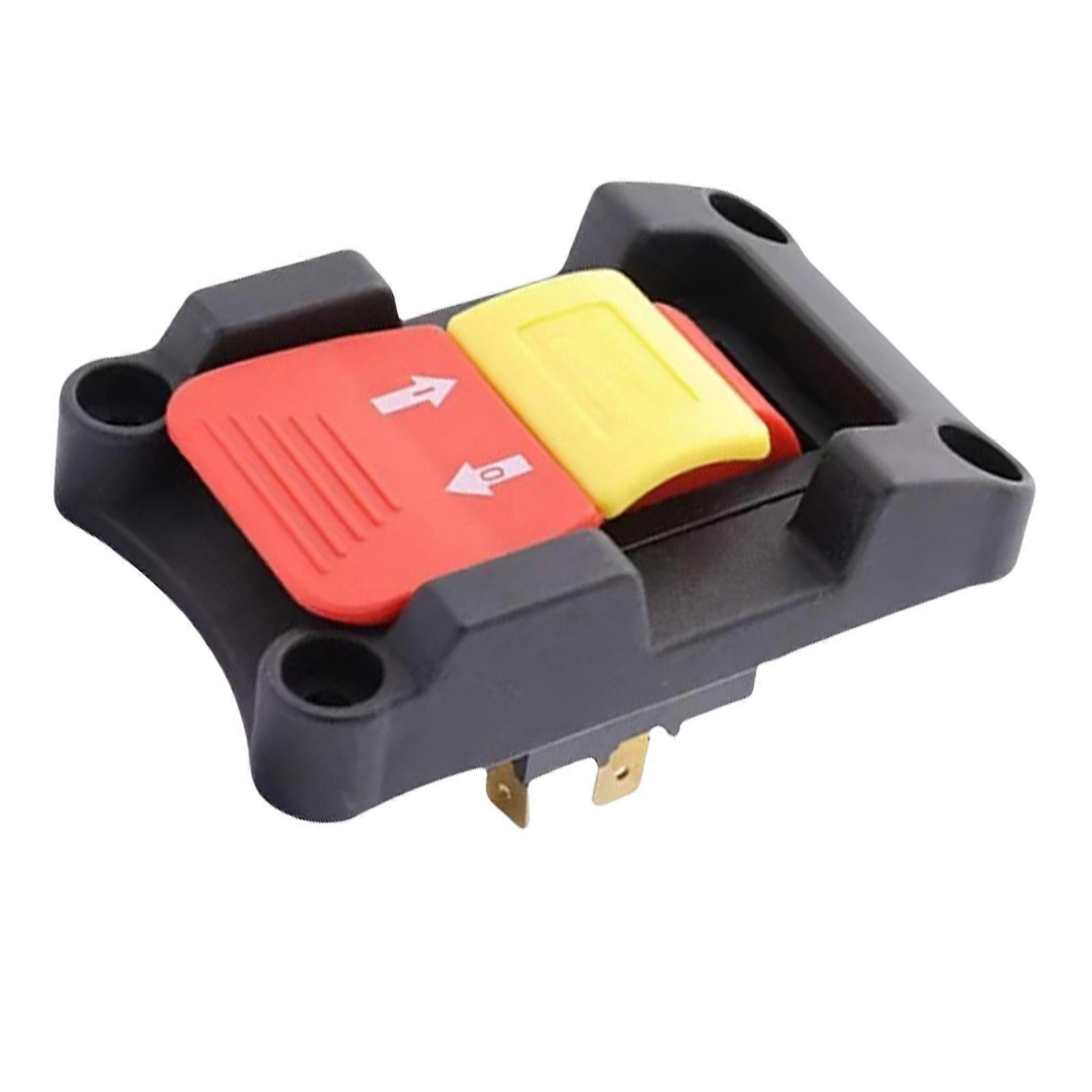 Double Throw Safety Locking Switches Table Handsaw Switches Replacement Toggle Switches for Table Handsaw Machine Multicolor