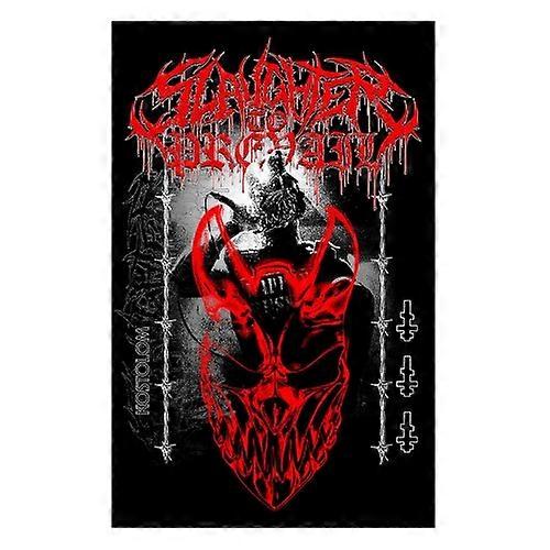 Le massacre prévaudra Affiche textile du démolisseur