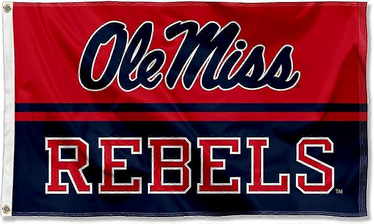 Ole Miss Block Panel Flag Mode A-3390