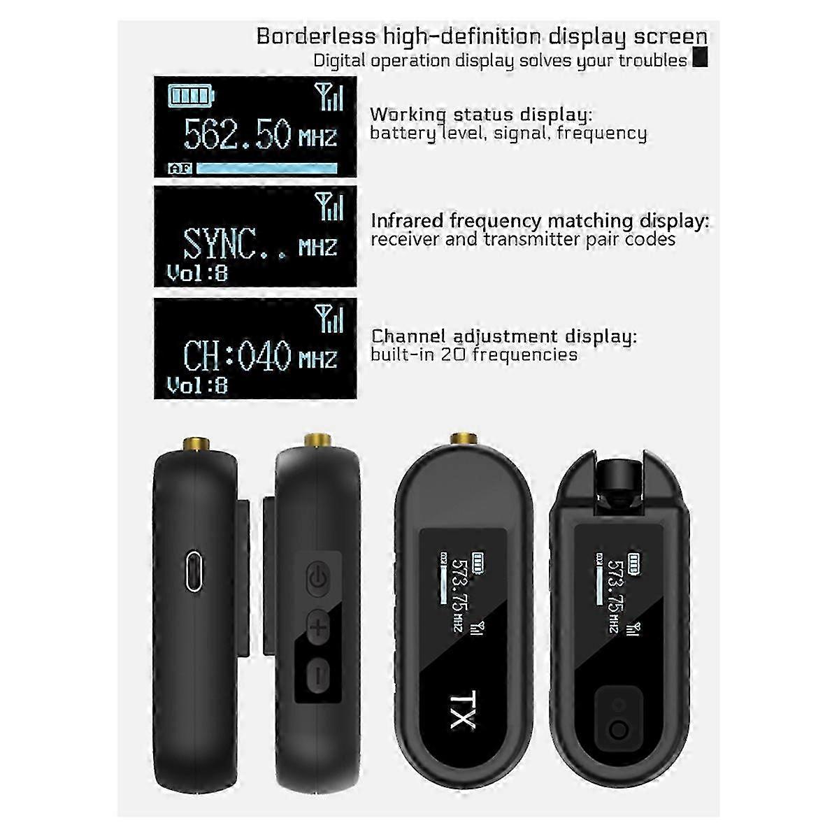 Saxophone Instrument Dedicated Wireless Microphone Small Microphone