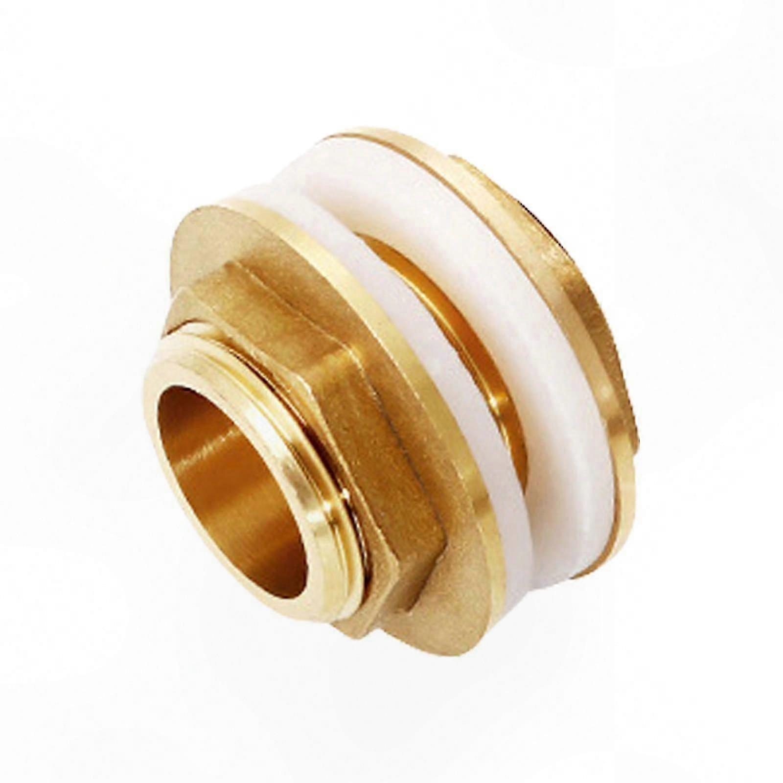 Leakproof 3/4" Brass Garden Hose Fittings for Water Tanks and Towers Adapter Connectors Durable and Secure Connection Solution