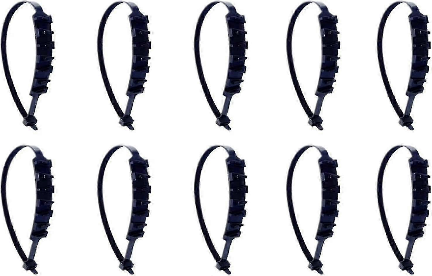 Wiederverwendbare und verstellbare rutschfeste Schneeketten für Motorräder und Fahrräder - Notfall