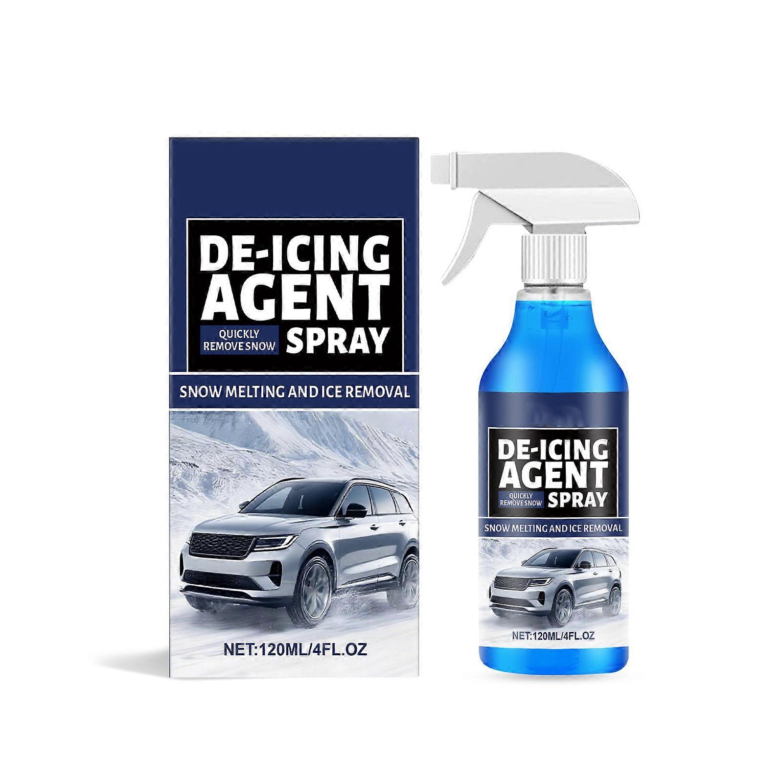 120ml Windshield Ice Melt Sprayer Defroster Instantly Application For Car And Appliances Frosts Guard Protection Multicolor