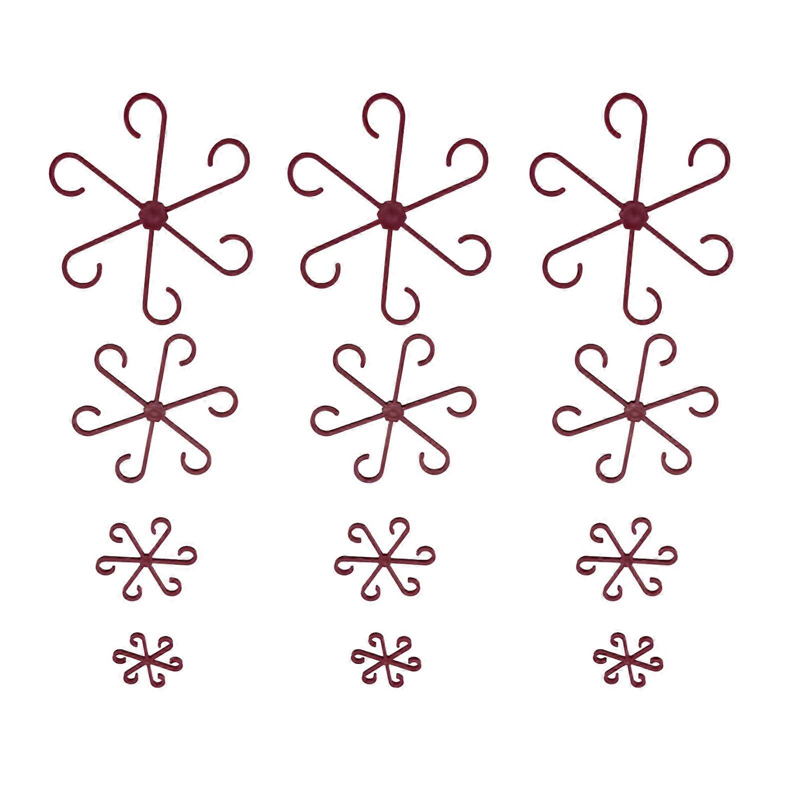 Flower Stem Holder Flower Arrangement Helper Enhances Your Flower Creation with Flexible and User Friendly Stem Holder  Red