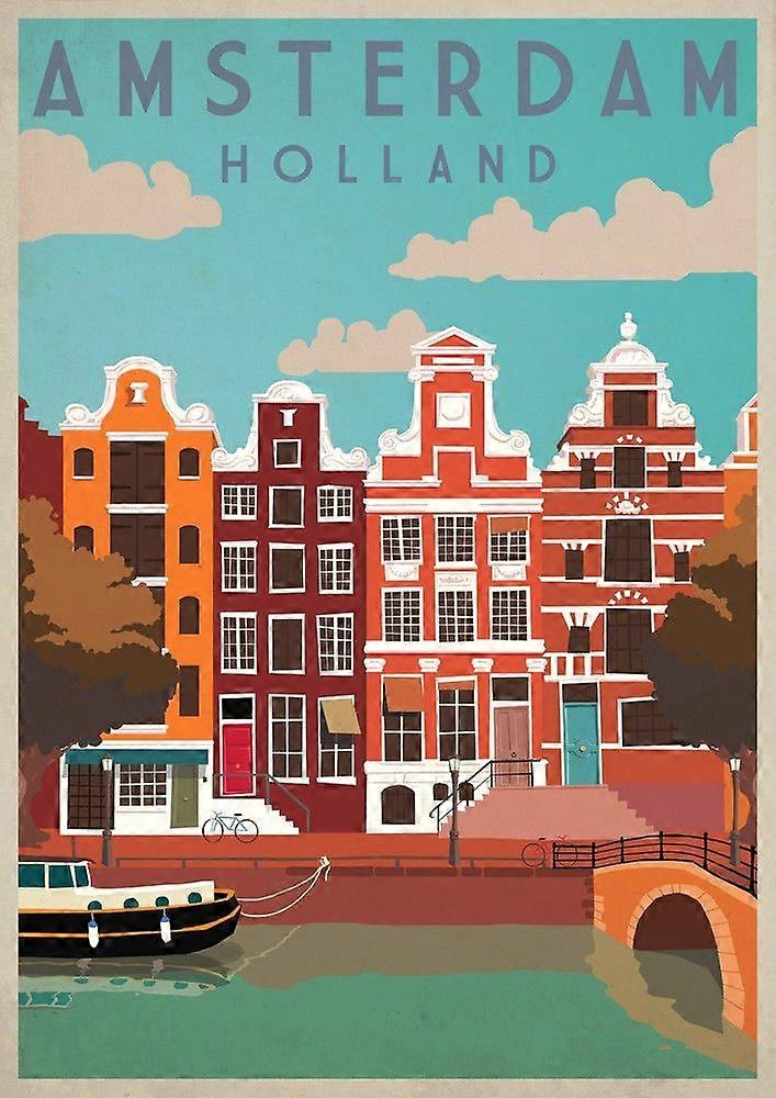 AMSTERDAMJigsaw Puzzle Brain Teaser EB 7208