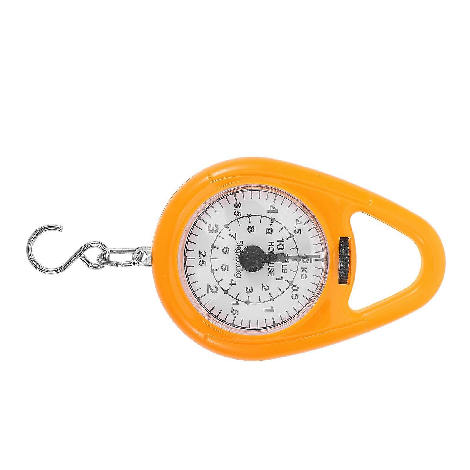 Spring Scale Daily Use Object Weighing Mini Mechanical Spring Mechanism General Users 1Set