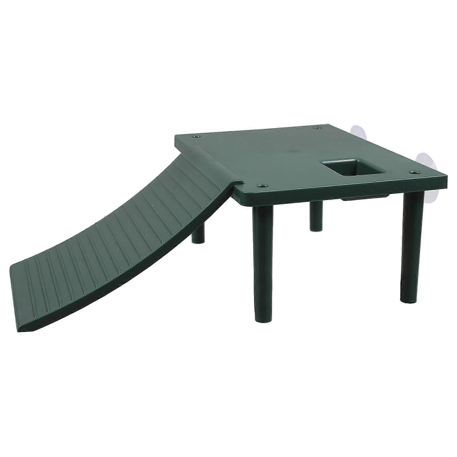 Reptile Stairs Turtle Basking Area For Turtle Tank Multifunctional Design 1Set Climbing Ramp