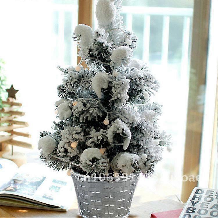 Simulation pine tree Christmas tree small mini Christmas tree package desktop Christmas tree
