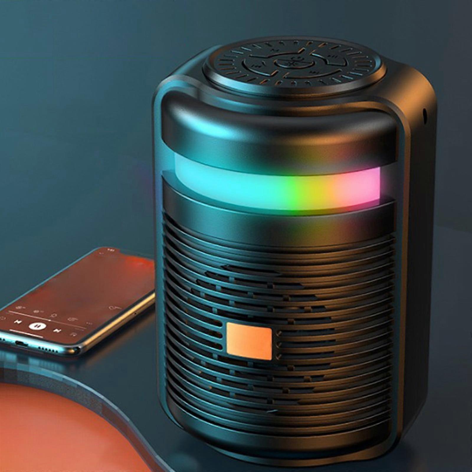 lulshou Speakers Bluetooth Wireless, Smart Desktop Small Audio Home Mini Bluetooth Speaker