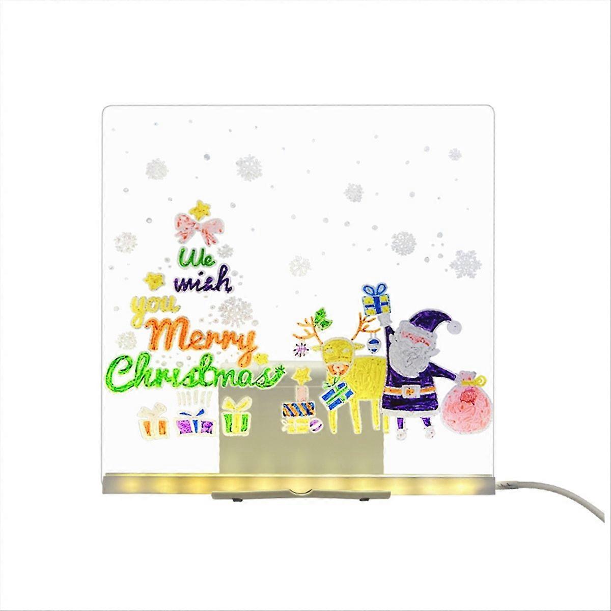 LED Luminous Draw Board Toy 20x20CM