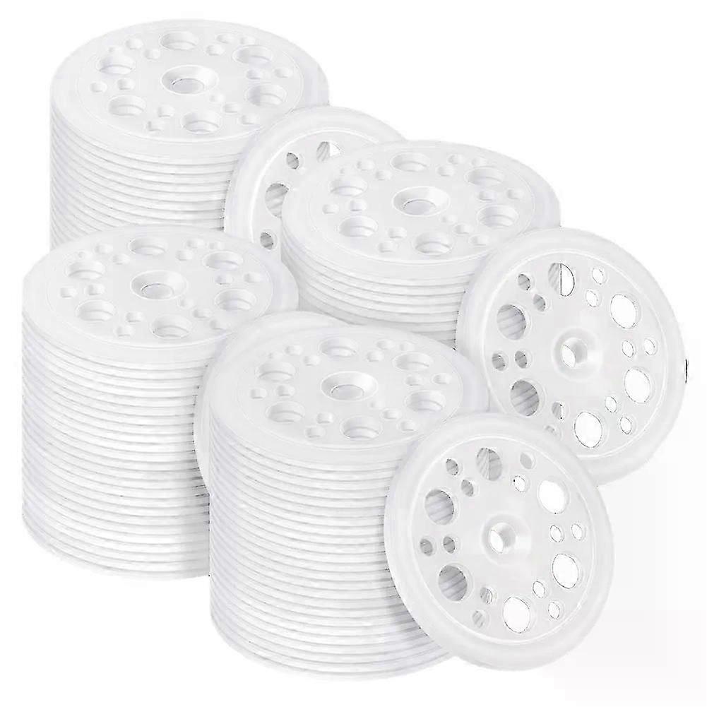 200 Pcs 177 Inch/ 45 Mm Plastic Insulation Load Spreading Polypropylene For Fixing Supporting