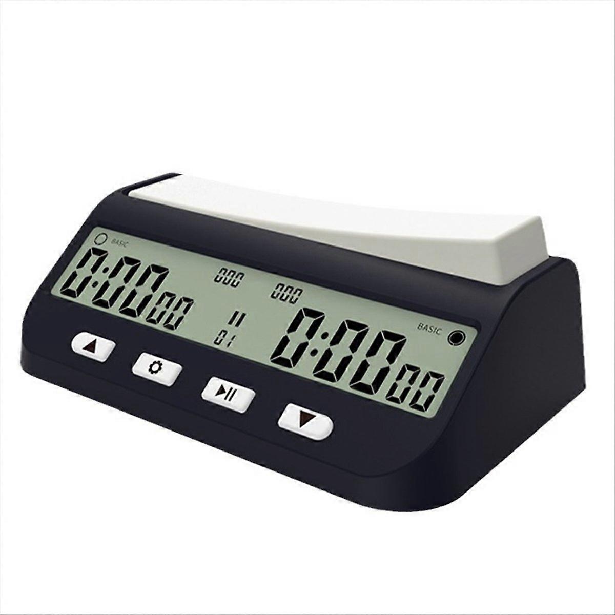 Chess Clock with Basic Bonus Delay and Positive Time Features Digital Chess Timer Portable Digital Chess Clock