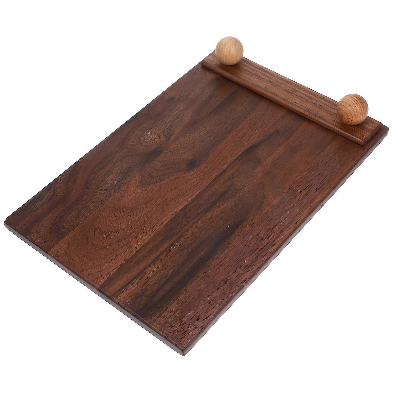 Portable Wooden Menu Clipboard for Display 3Pcs Vertical Clip Boards