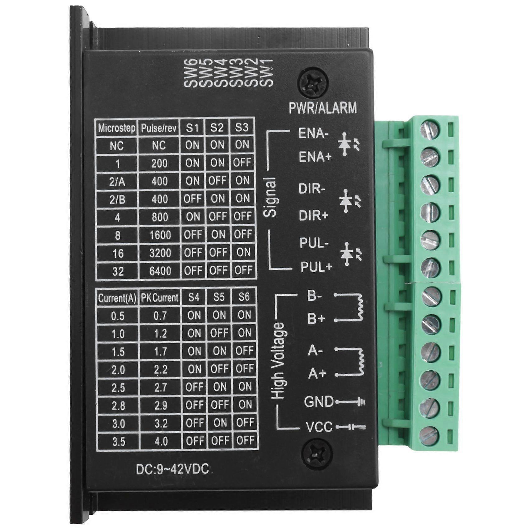 Stepper Motor Driver TB6600 Upgrade Nema 23 Nema17 4A DC9-42V for NEMA23 Motor CNC Router Controller for 3D Printer