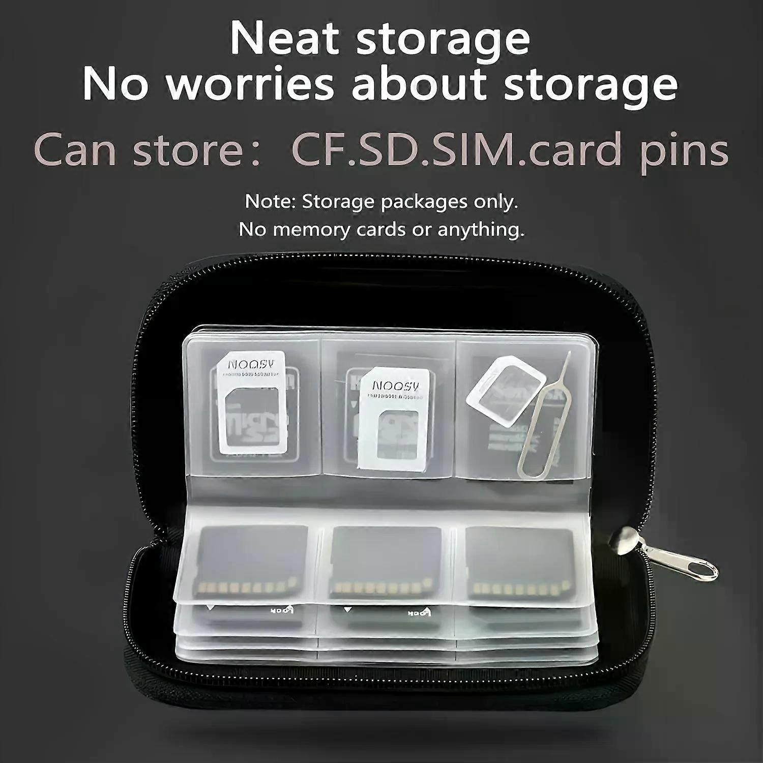 Memory Card Storage Bag Carrying Case Holder Wallet 22 Slots for CF/SD/Micro SD/SDHC/MS/DS Game Accessories memory card box