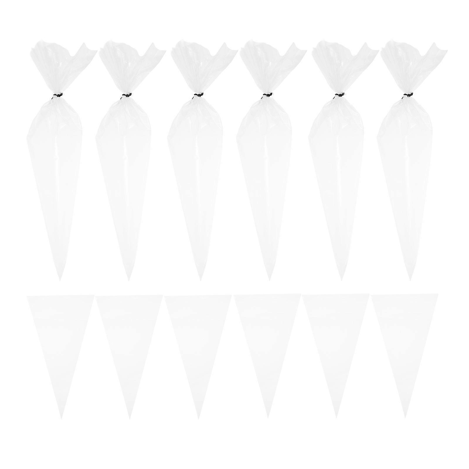 Grout Bag Transparent Masonry Tool for Tile Installation 50Pcs Set