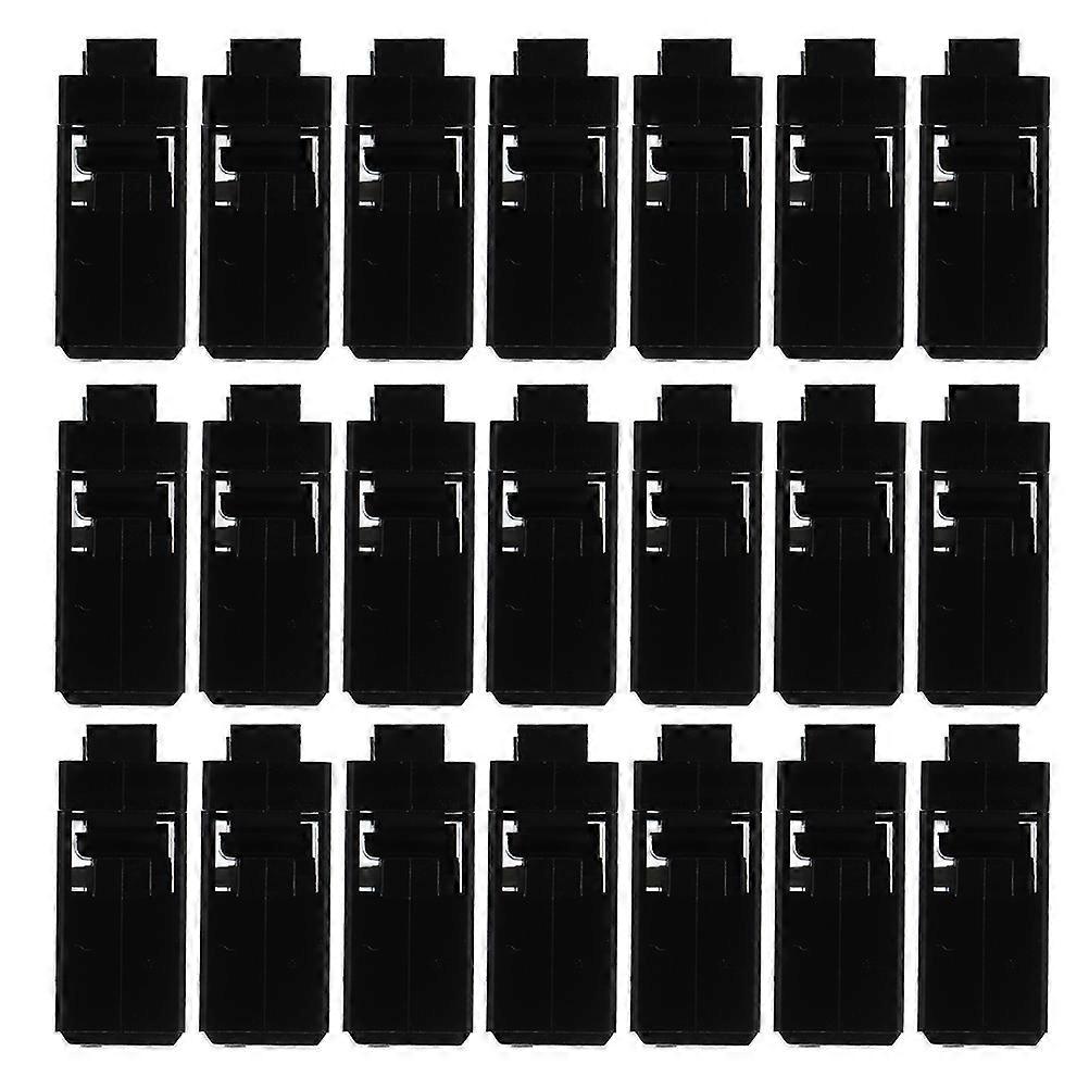 Push Button Latch Universal Trash Can Clips for Secure Closure 24Pcs