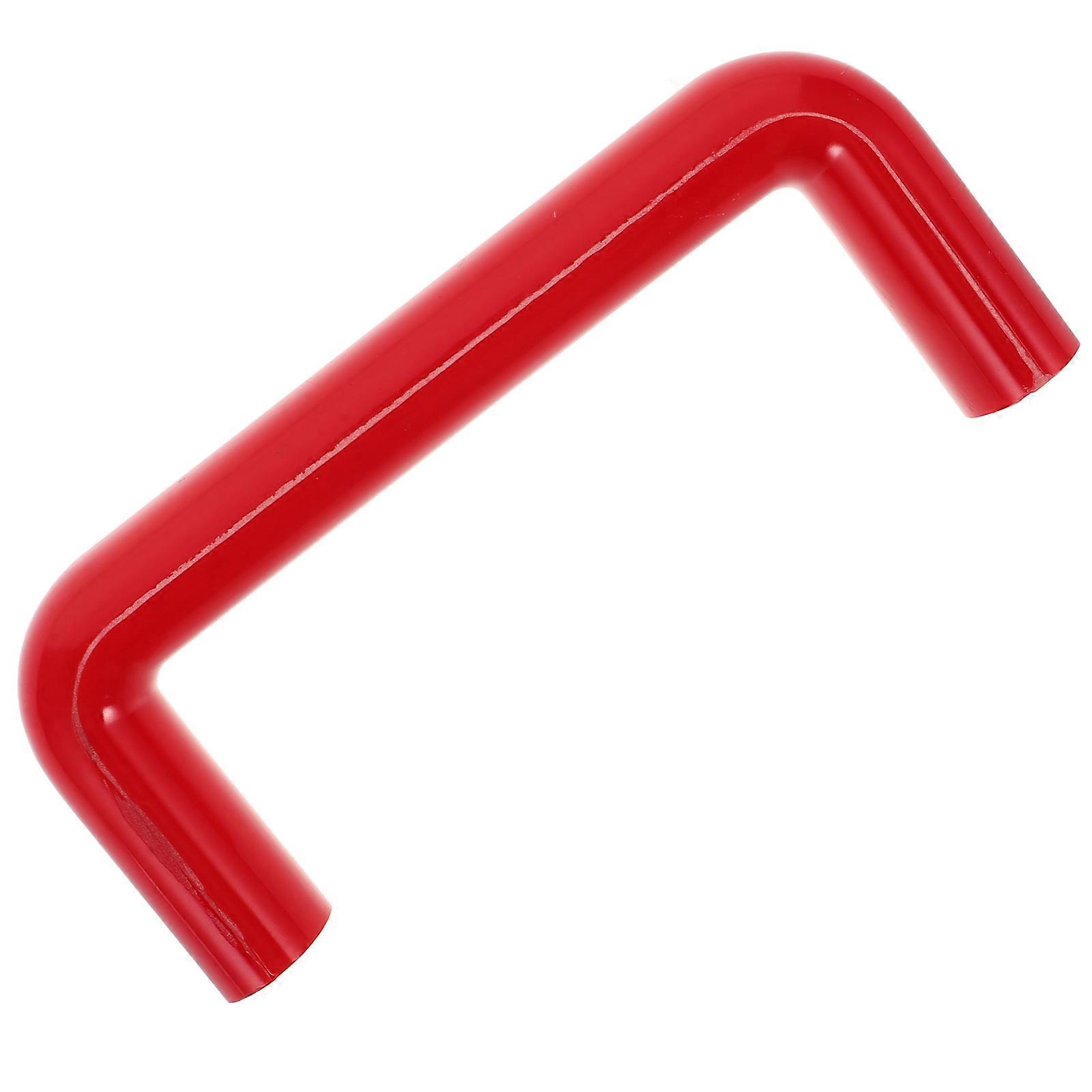 Plastic U Shaped Bakelite Pull Handle for Industrial Machines Red