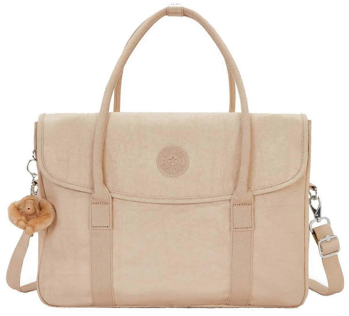 Kipling Superworker Laptop Bag - Sparkled Beige