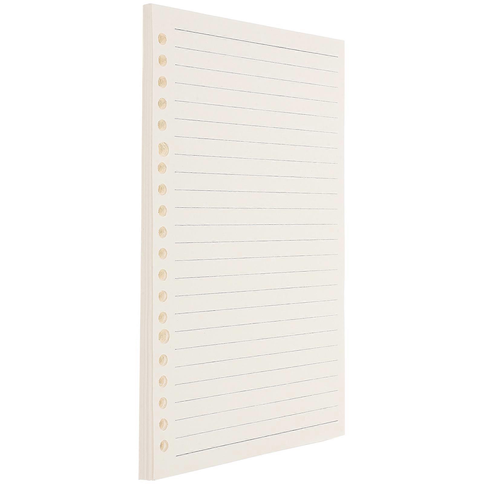 Paper Loose-Leaf Notebook Refill for Writing Use 60Pcs