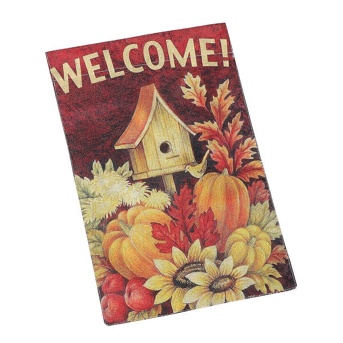 Creative Halloween Flag for Garden Decoration with 2Pcs Set