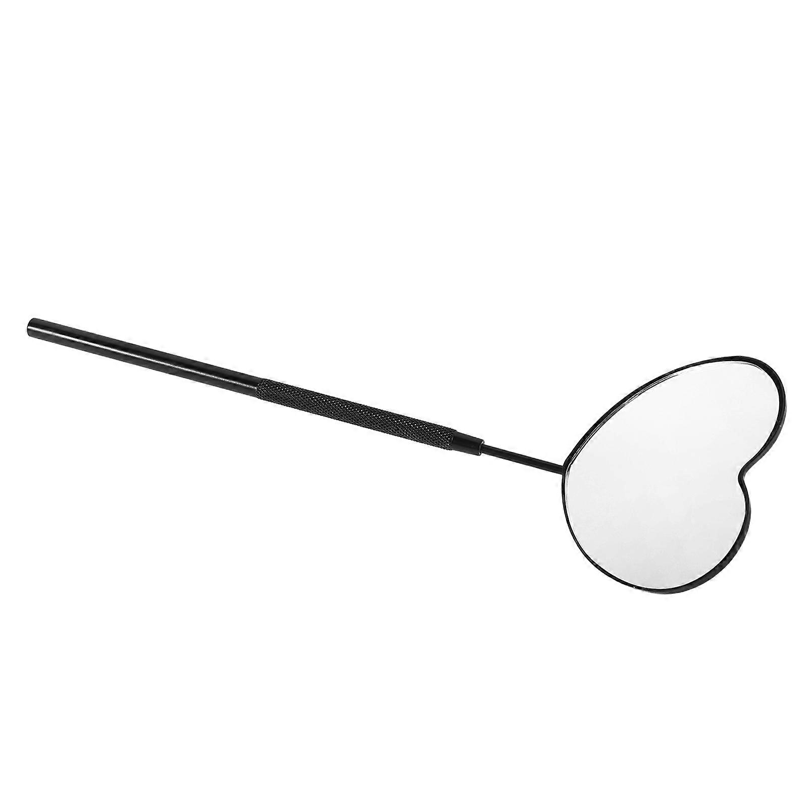 Handheld Eyelash Check Mirror for Extensions with Heart Shaped Design