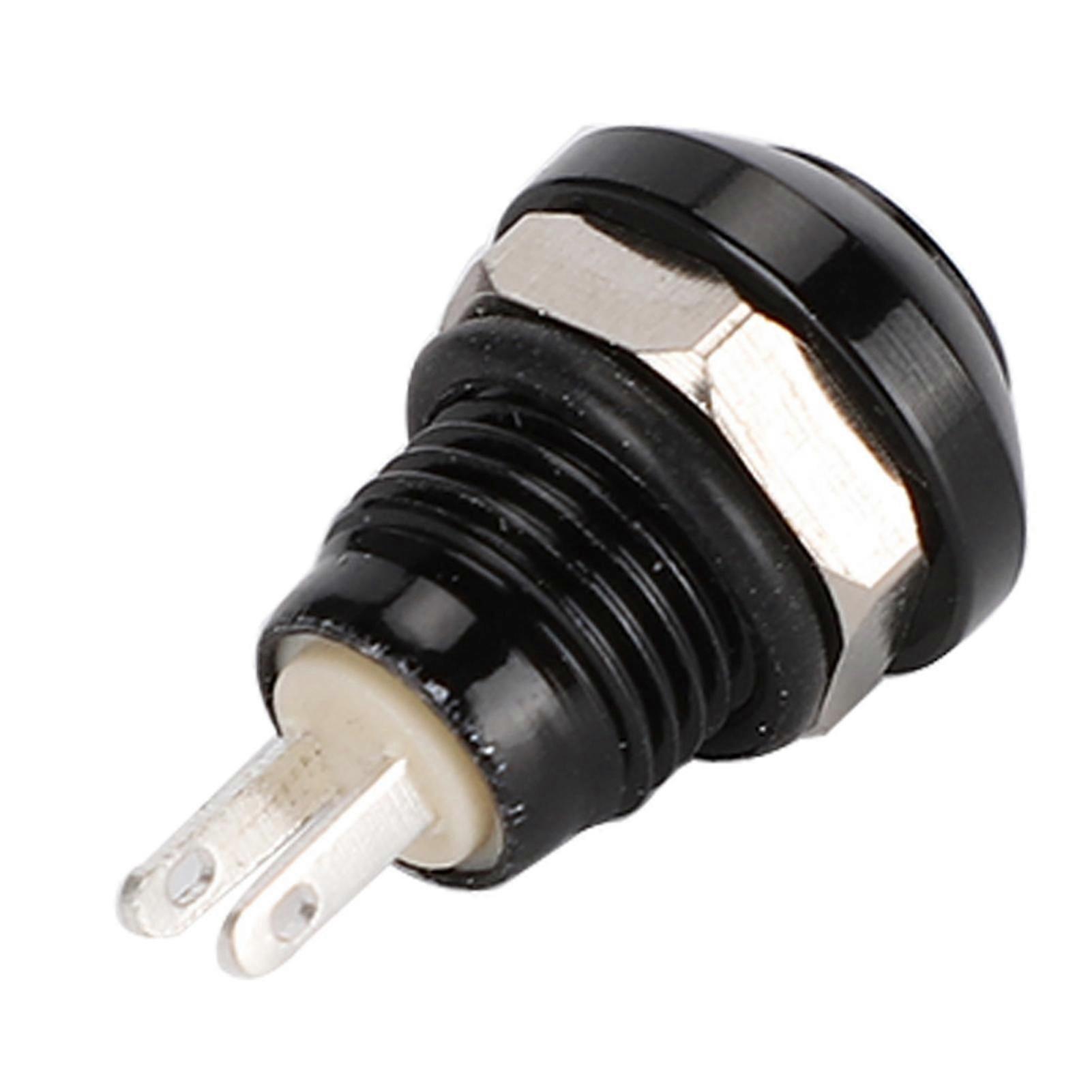 Waterproof 24V Power Switch for Cars, 8mm Push Button Momentary