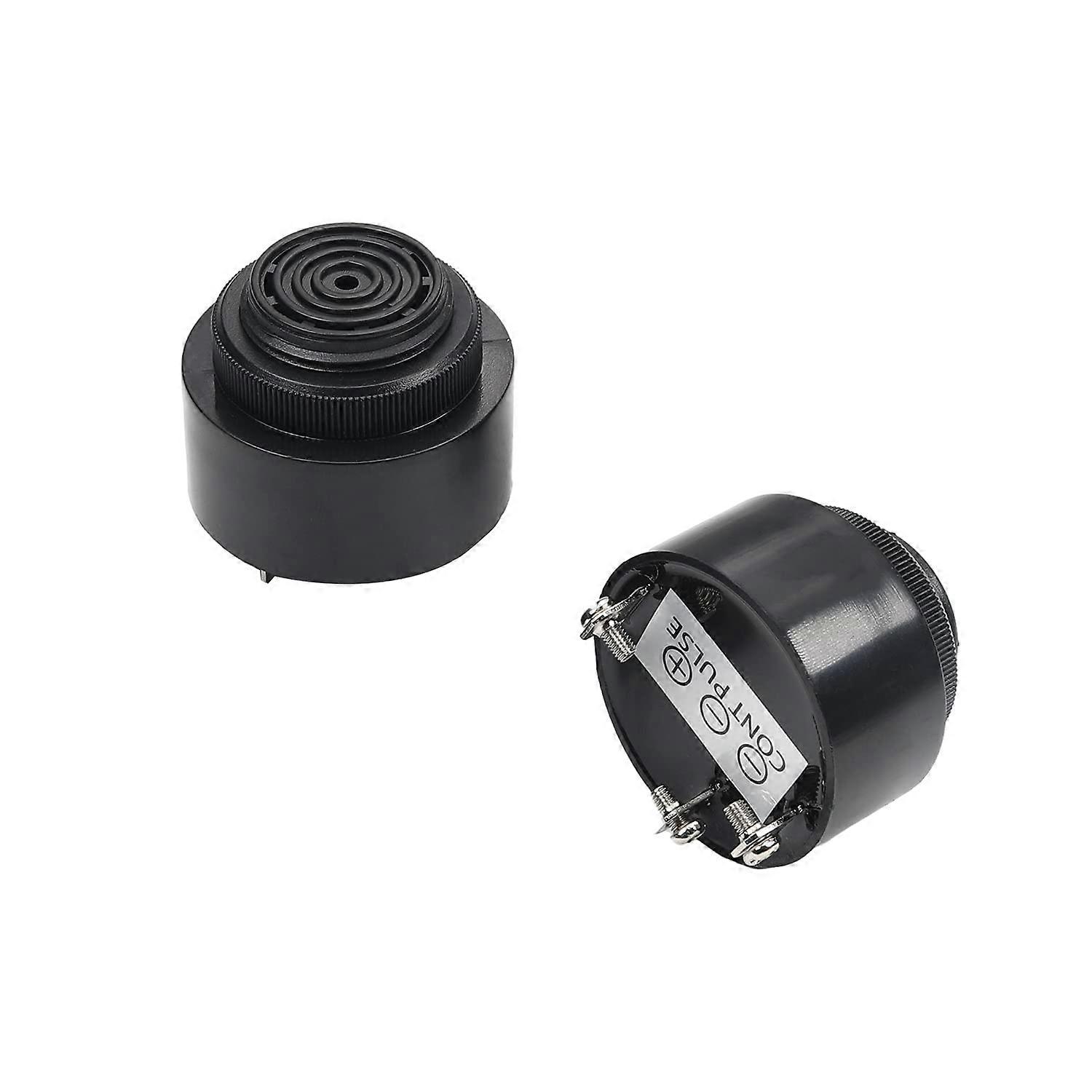 DC 12V 90dB Electronic Buzzer Alarm Sounder with Intermittent Beep for Security Systems 2Pcs