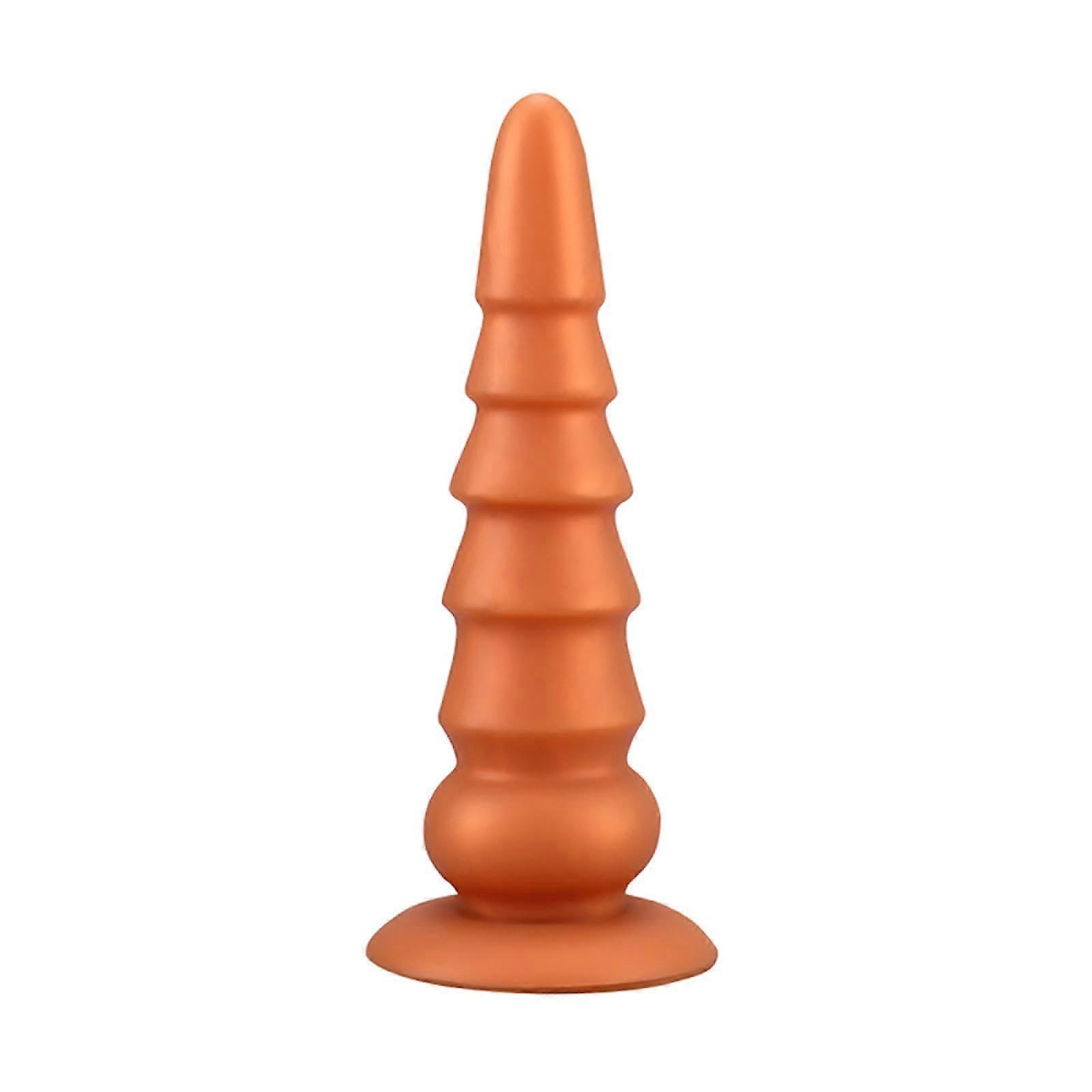 Anal Butt Plug Large Silicone Extra Large Soft Flexible Texture Easy Clean Ergonomic Shape for Adults