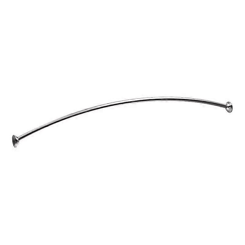 Moen Adjustable Curved Shower Rod 72" L Chrome
