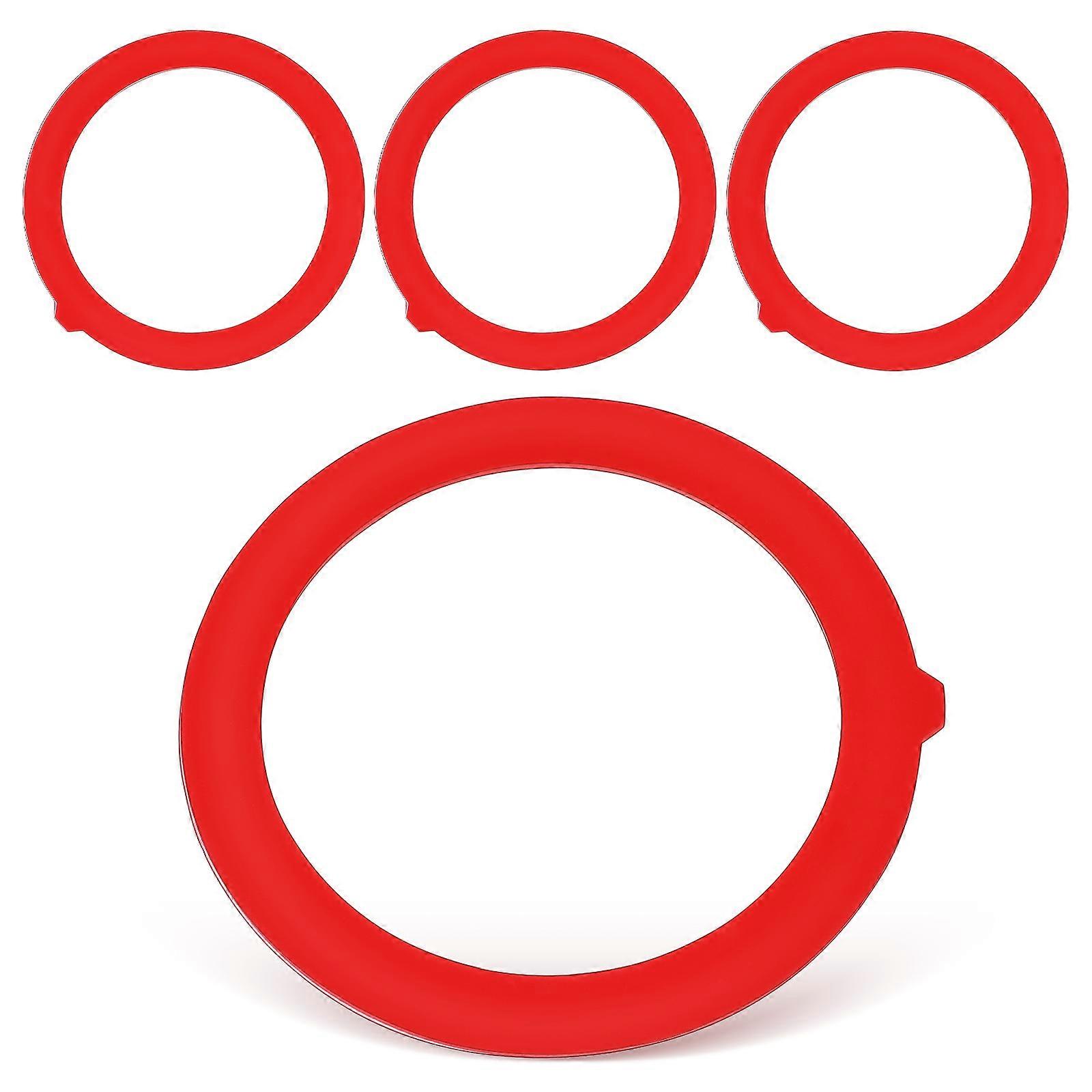 Tetning for toaletttank, silikonutskiftning, 4 stk.