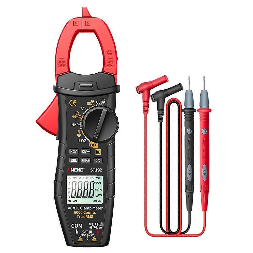 ANENG ST192 Smart Digital AC/DC Clamp Meter 6000 Counts Voltage Current Testers 60A/600A Multimenter