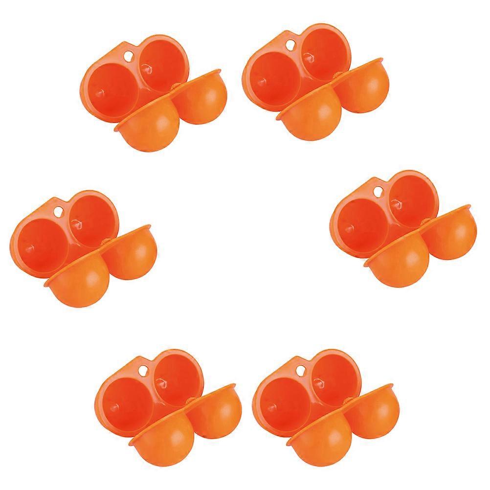 Portable Egg Case for Storage Use 6Pcs Convenient Outdoor Picnic Egg Container