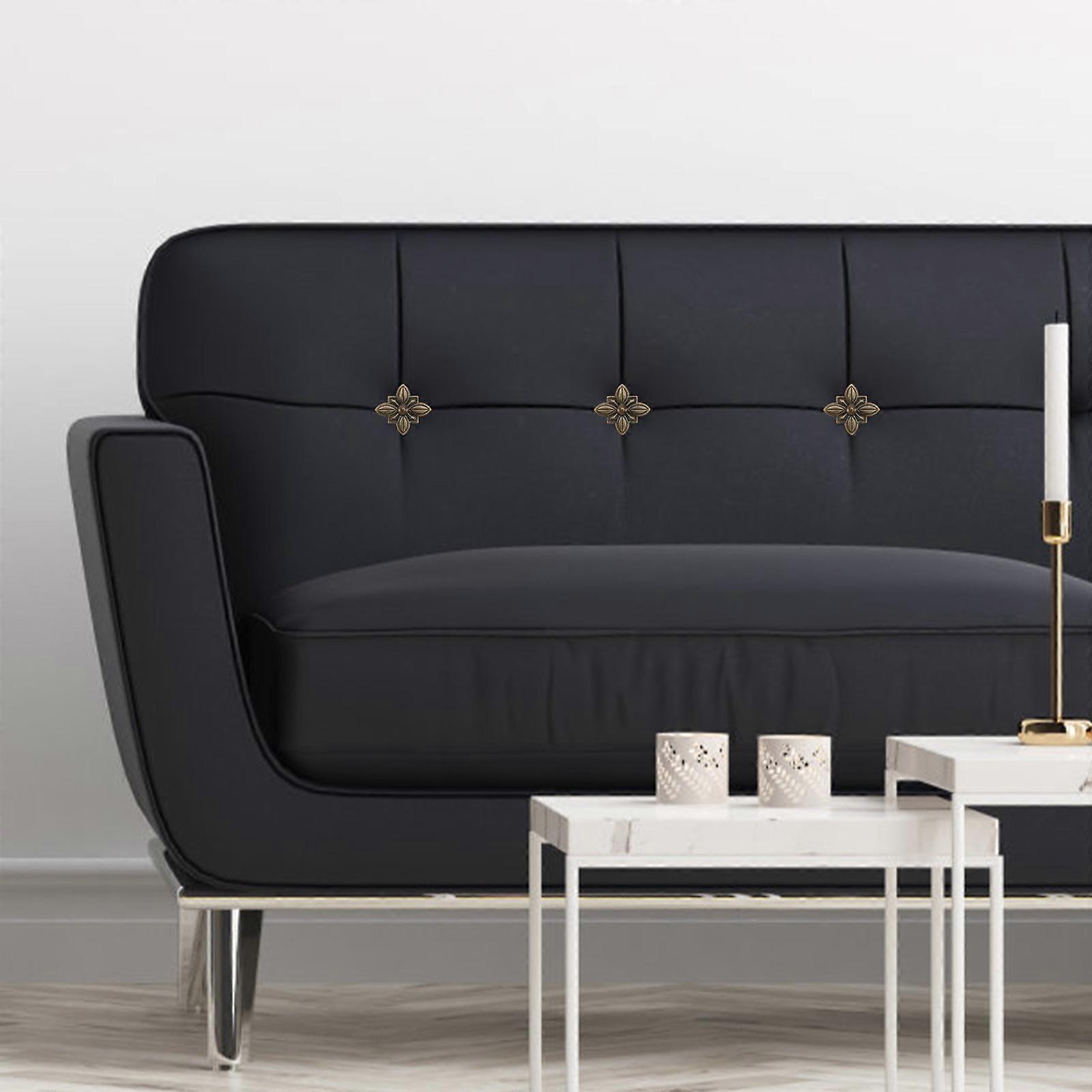 Vintage Looking Pin Tacks Creative Shape Upholstery Tacks Box Patch Coffee Decoration 6 Sets