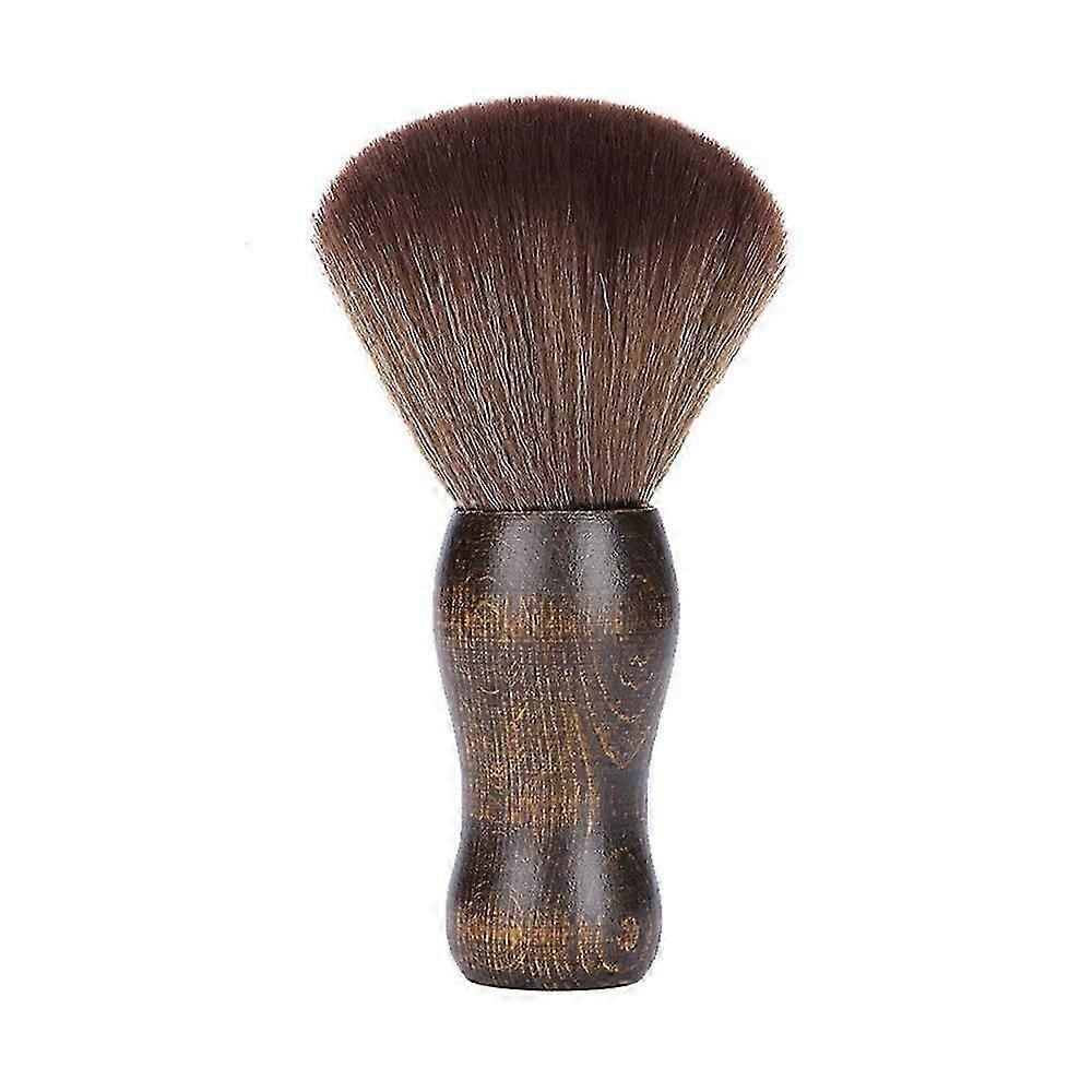 Neck Duster Brush, Face Duster Barber Brush (Brown) 2025