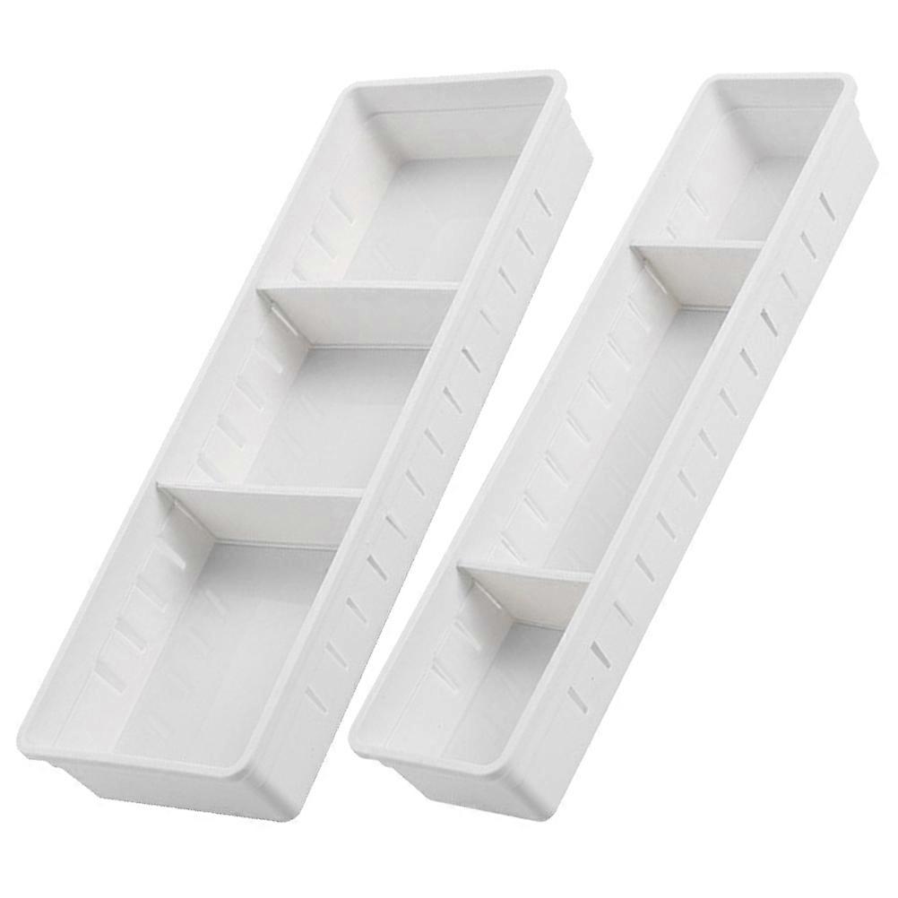 Plastic Storage Containers Drawer Organizer for Storage 6Pcs Case Tray
