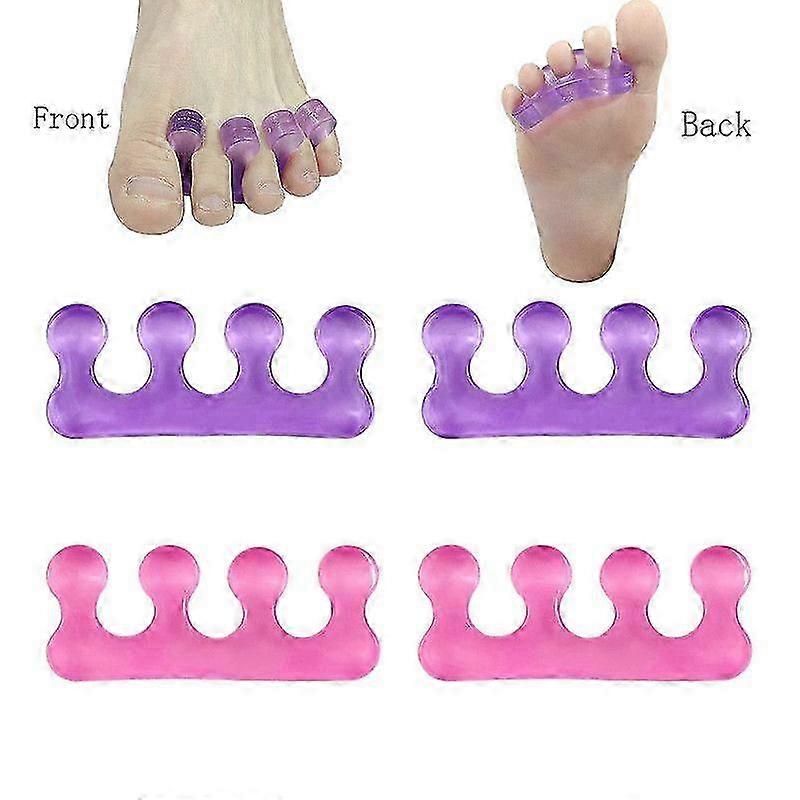 2026 4 Pcs Toe Separators for Pedicure,Toe Separators