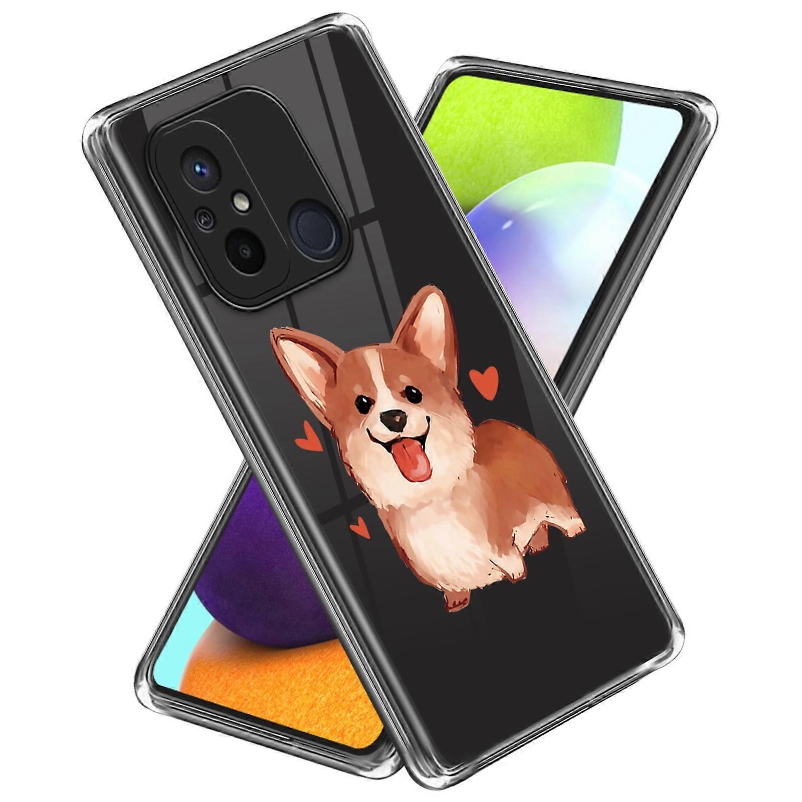 TPU Case for Xiaomi Redmi 12C 4G Pattern Printing Phone Cover Protector