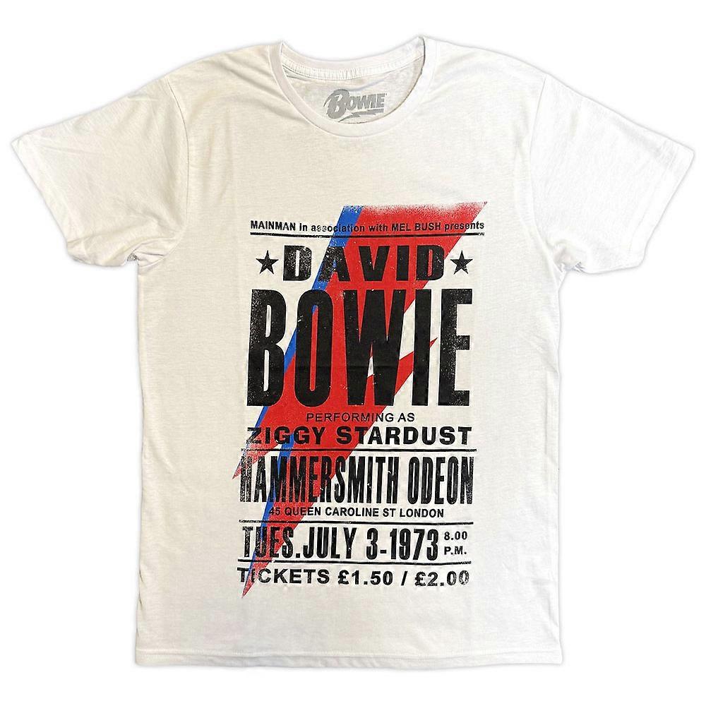 David Bowie Hammersmith Odeon Flyer T Shirt