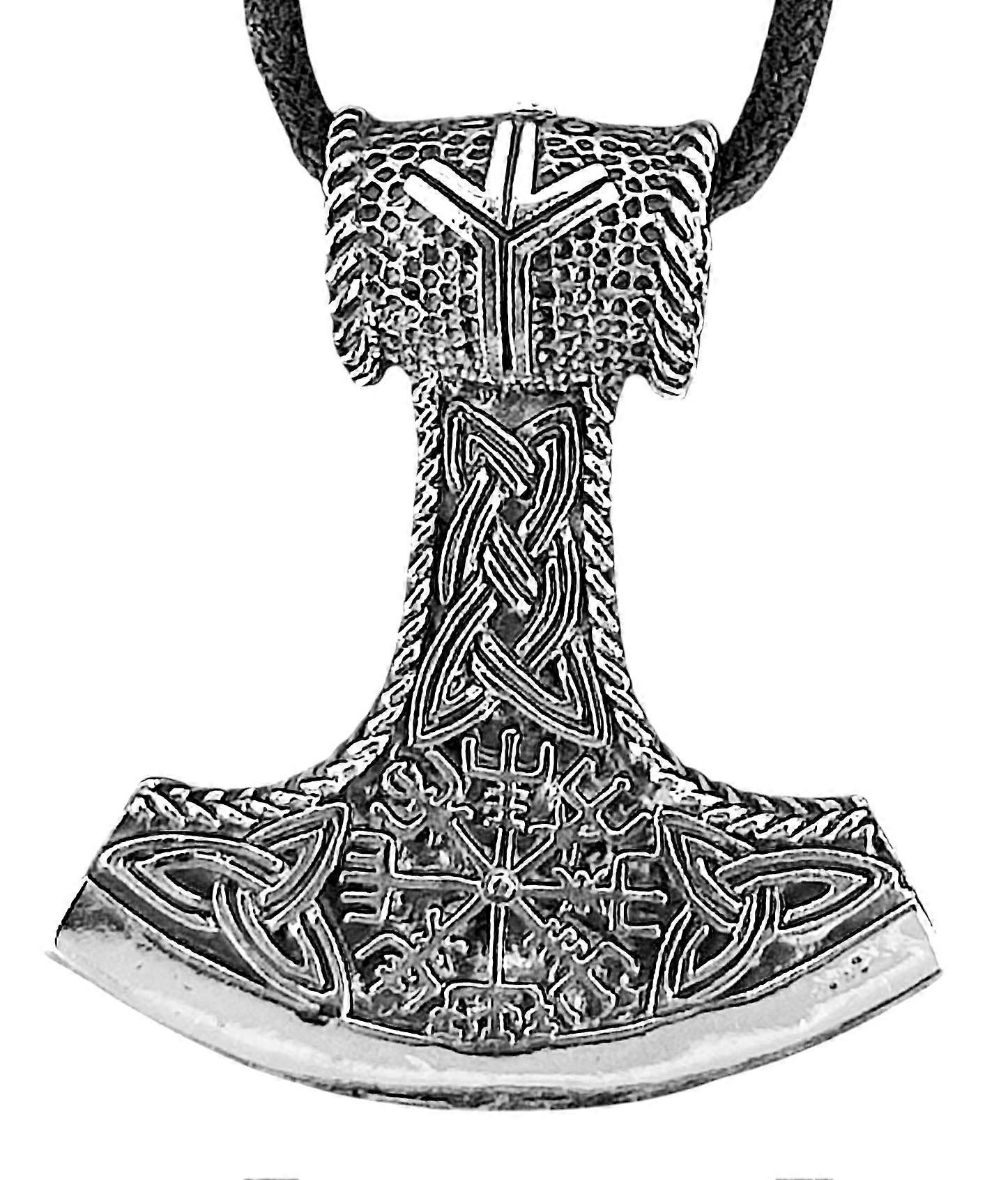 Pendant 347 Thor's Hammer - Silver