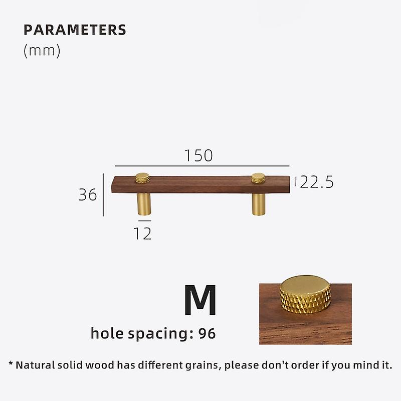Perillas De Cajón De Gabinete De Latón Sólido De 2 Paquetes  Jm
