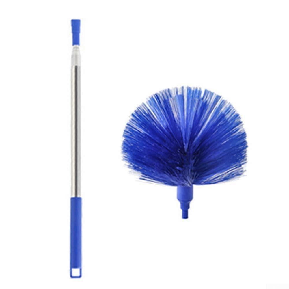 Dust Mop with Extendable Handle and Lightweight Microfiber Duster for Home Cleaning Blue