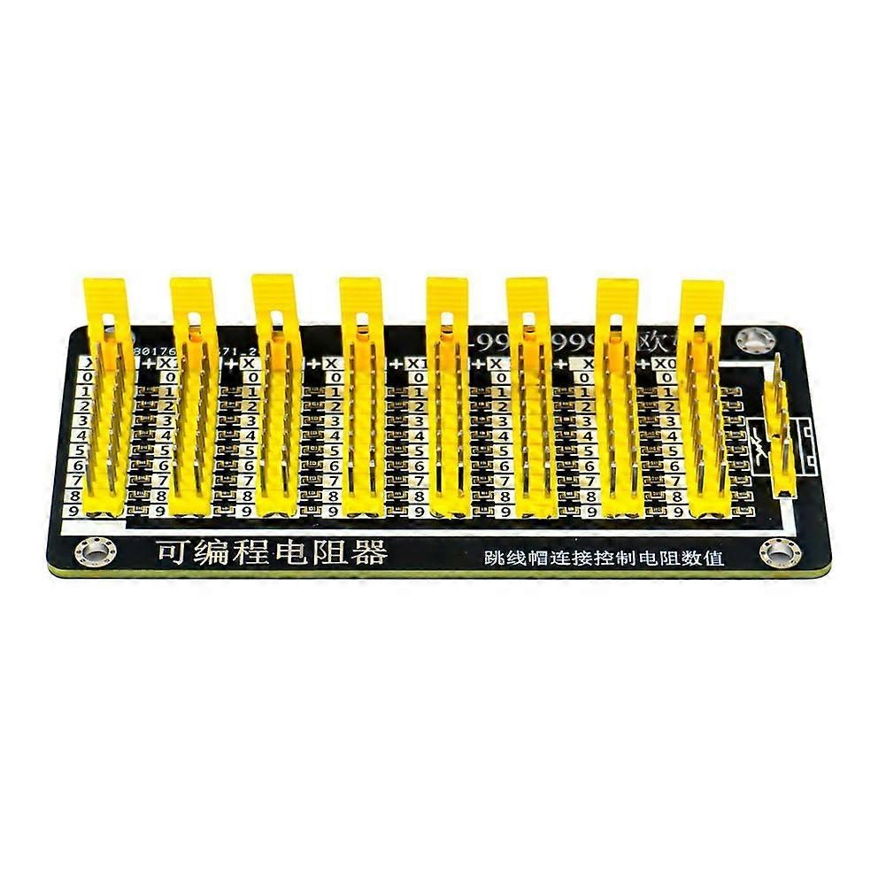 Precision Programmable Resistor Module 0.1R9999999.9R 1% Accuracy Adjustable Board