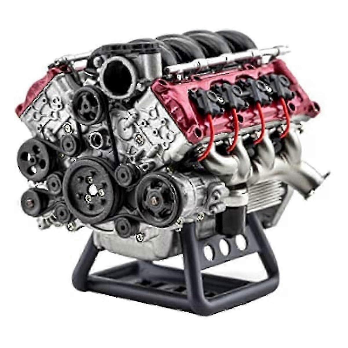 2025 Mini V8 Engine Running Kit, Ax90104 Scx10 Second Generation Capra